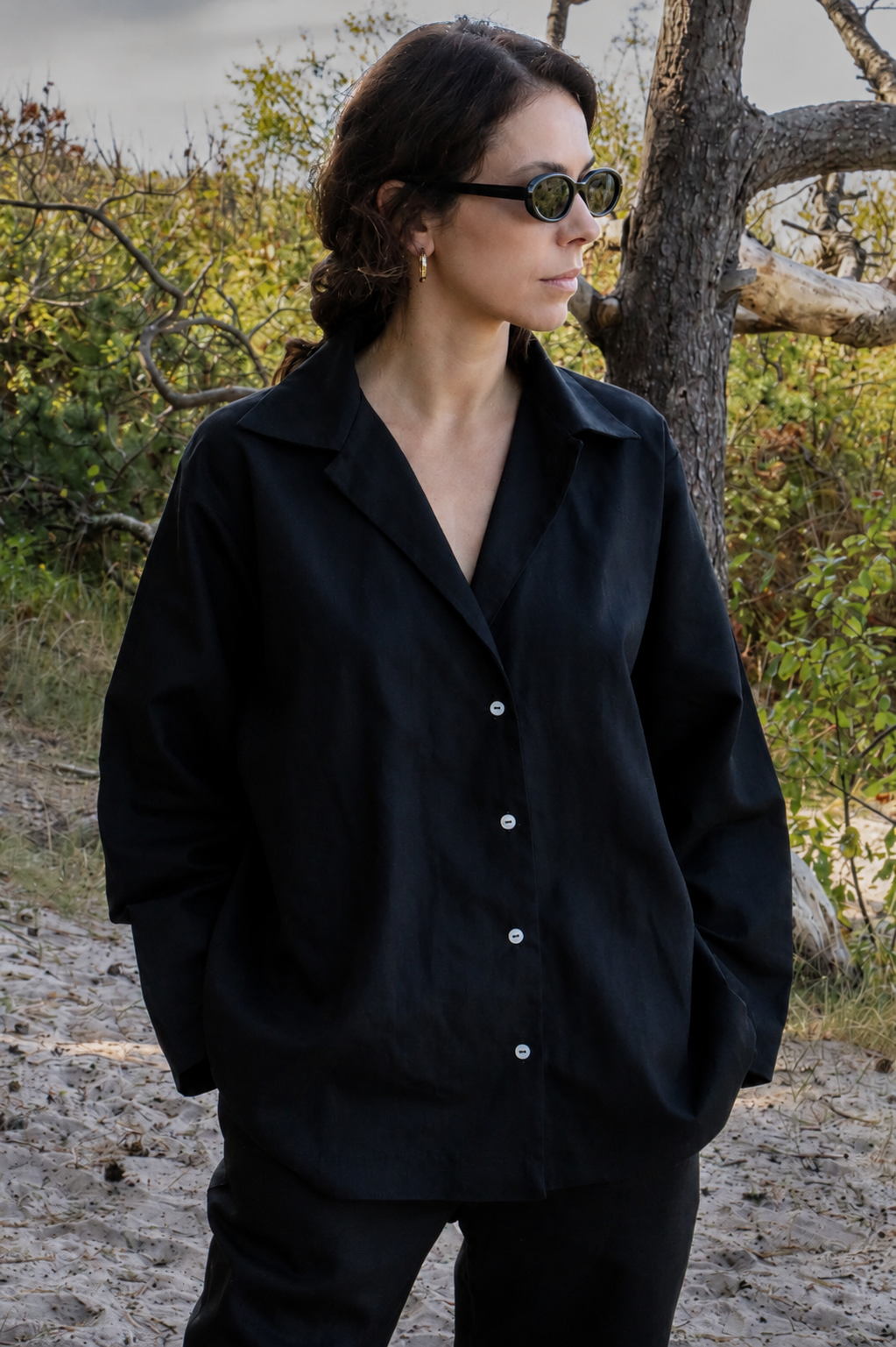 Linen Black Set